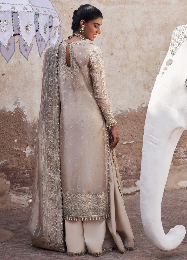 Dastangoi By Afrozeh Embroidered Tissue Suits Unstitched 3 Piece AF23DG AWE-23-V1-04 Ulfat - Wedding Collection