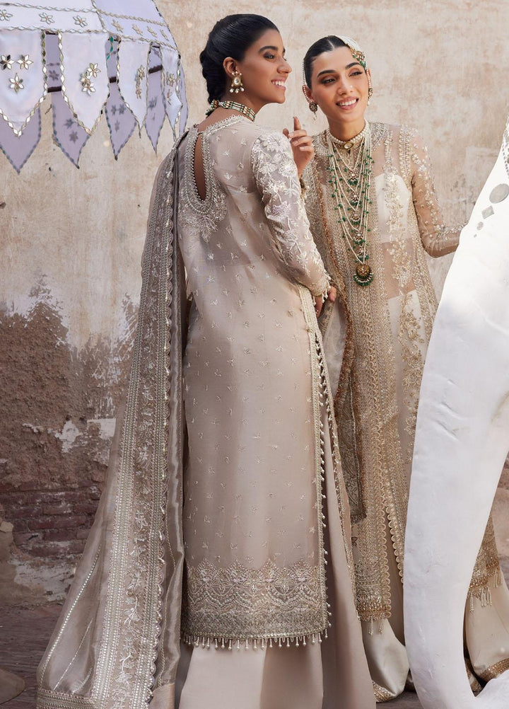 Dastangoi By Afrozeh Embroidered Tissue Suits Unstitched 3 Piece AF23DG AWE-23-V1-04 Ulfat - Wedding Collection