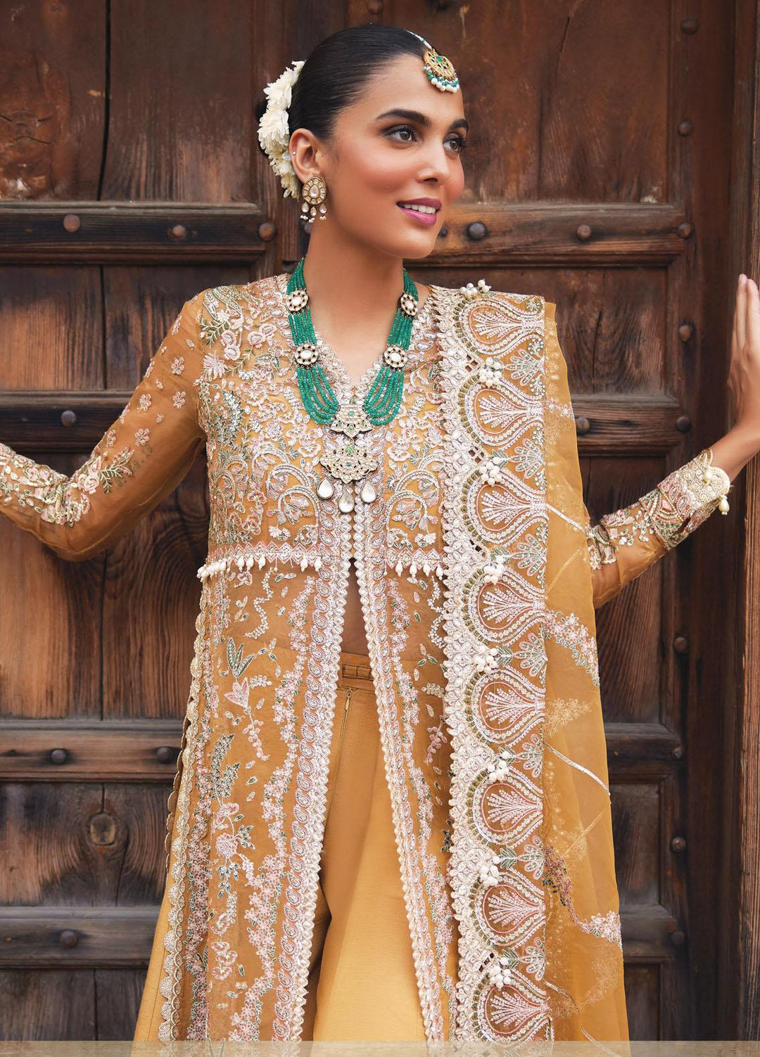 Dastangoi By Afrozeh Embroidered  Suits Unstitched 3 Piece AF23DG AWE-23-V1-09 Shafaq - Wedding Collection