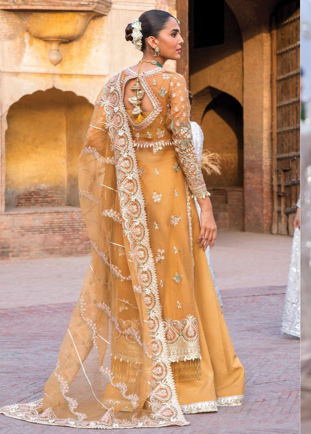 Dastangoi By Afrozeh Embroidered  Suits Unstitched 3 Piece AF23DG AWE-23-V1-09 Shafaq - Wedding Collection
