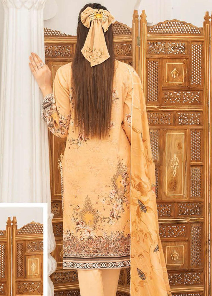 Dastoor By Aalaya Embroidered Lawn Suits Unstitched 3 Piece ALY22DL D-04 - Summer Collection