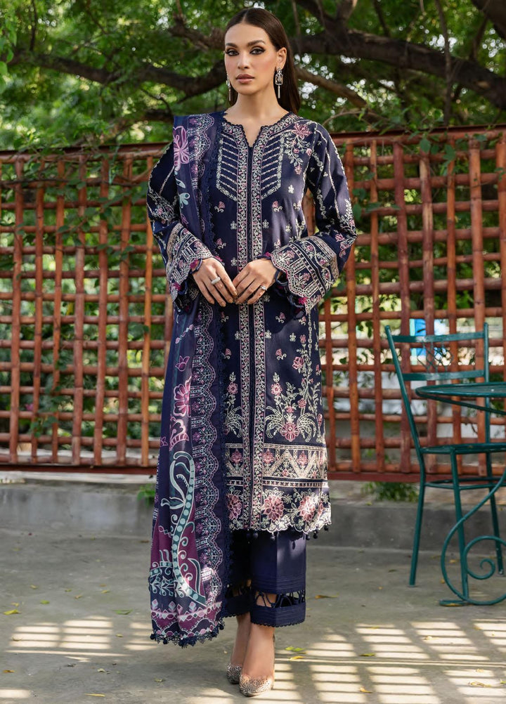 Dastoor By Farasha Embroidered Khaddar Suits Unstitched 3 Piece FSH23D D-08 Arsh - Winter Collection
