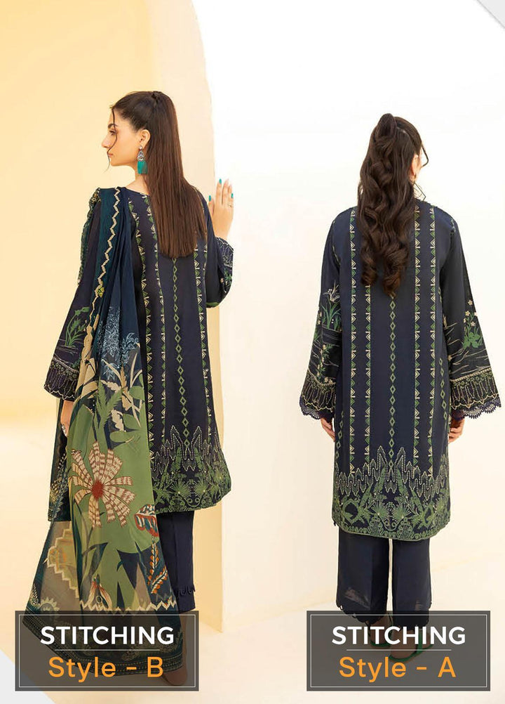 Dastoor by Ramsha Embroidered Khaddar Suits Unstitched 3 Piece RSH22DT-2 E-201 - Winter Collection