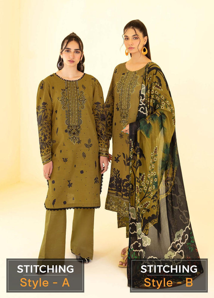 Dastoor by Ramsha Embroidered Khaddar Suits Unstitched 3 Piece RSH22DT-2 E-205 - Winter Collection