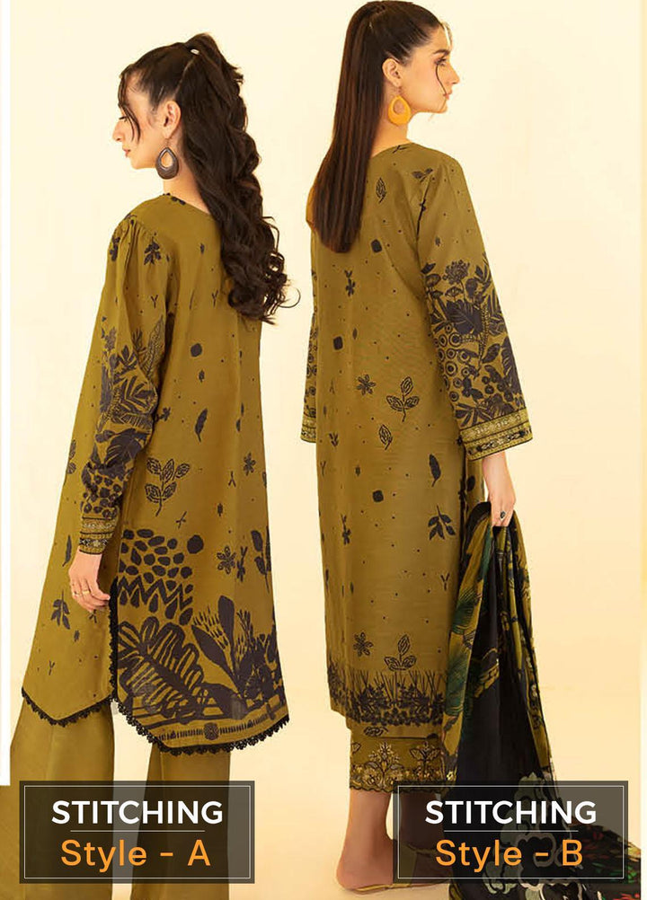 Dastoor by Ramsha Embroidered Khaddar Suits Unstitched 3 Piece RSH22DT-2 E-205 - Winter Collection
