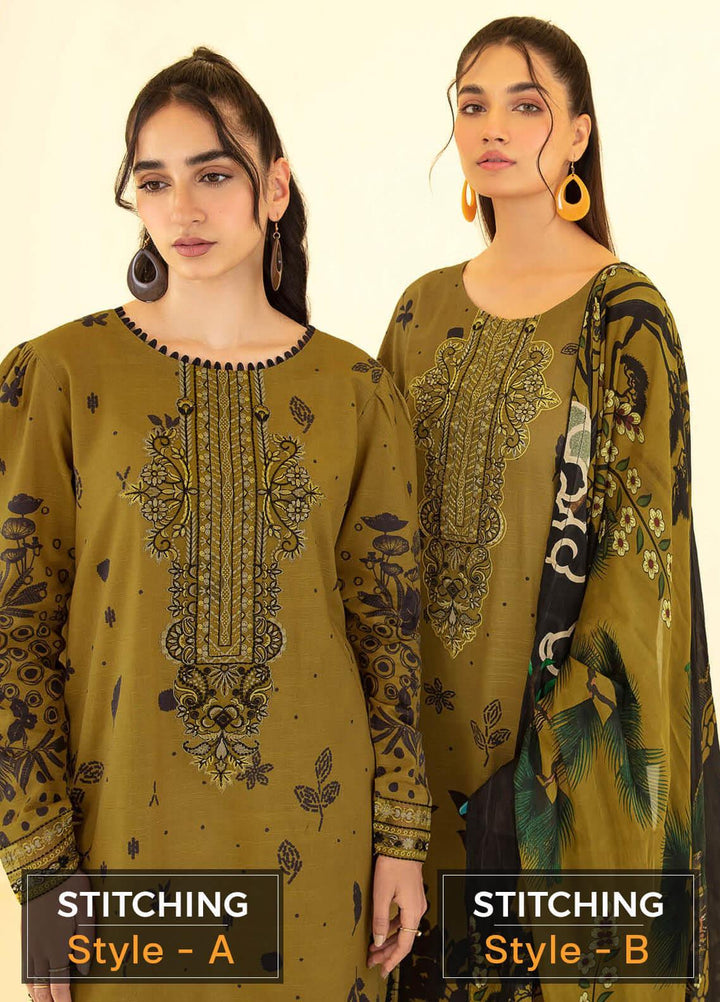 Dastoor by Ramsha Embroidered Khaddar Suits Unstitched 3 Piece RSH22DT-2 E-205 - Winter Collection