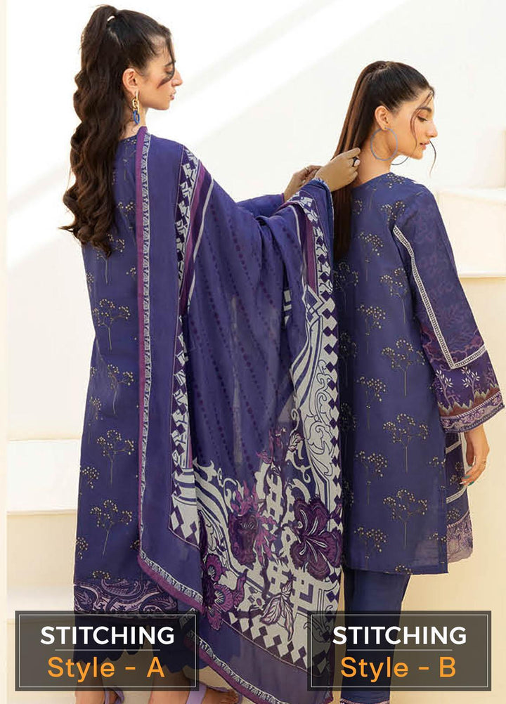 Dastoor by Ramsha Embroidered Khaddar Suits Unstitched 3 Piece RSH22DT-2 E-206 - Winter Collection