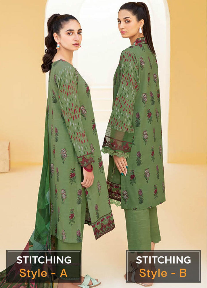 Dastoor by Ramsha Embroidered Khaddar Suits Unstitched 3 Piece RSH22DT-2 E-210 - Winter Collection