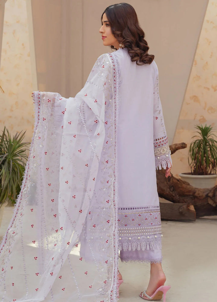Dastoor By Ricamo Embroidered Lawn Suit Unstitched 3 Piece RIC24D Elara - Summer Collection