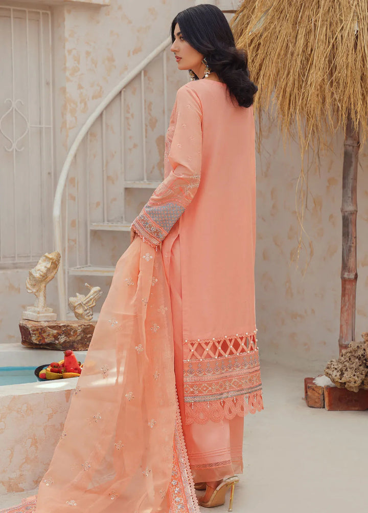 Dastoor By Ricamo Embroidered Lawn Suit Unstitched 3 Piece RIC24D Maah E Rang - Summer Collection