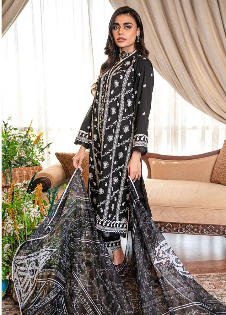 Dayaar E Khuwaab by Addee Embroidered Lawn Suit Unstitched 3 Piece AD24D SM-012 Daania - Summer Collection