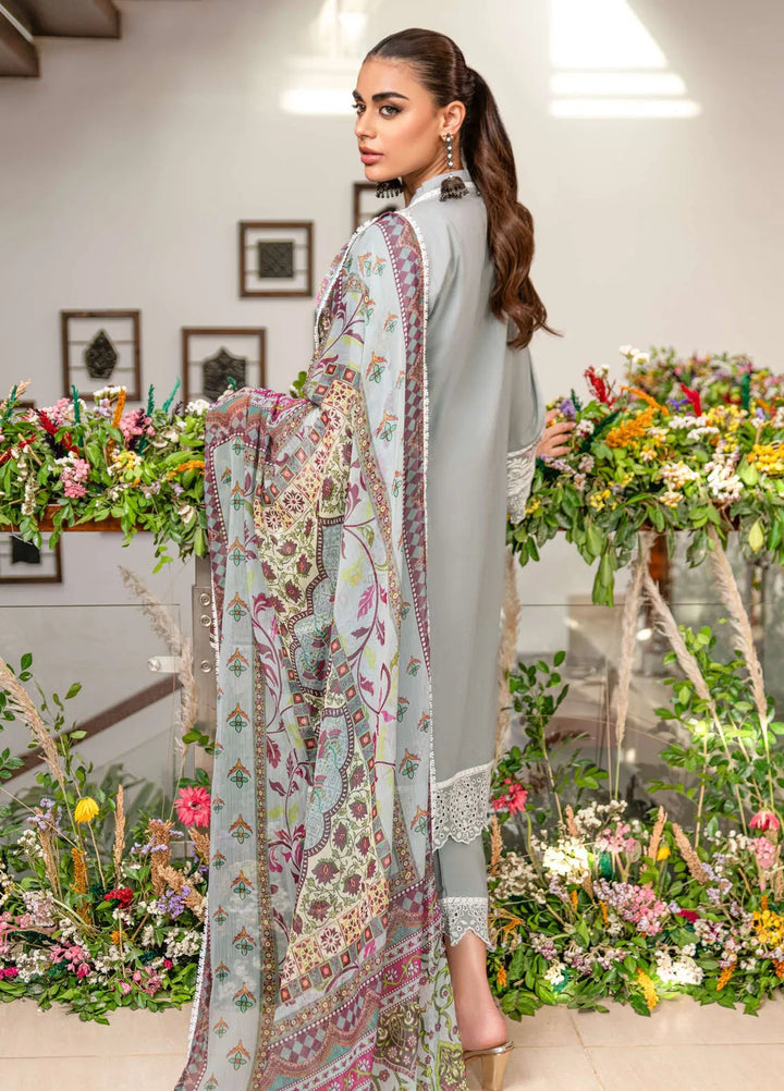 Dayaar E Khuwaab by Addee Embroidered Lawn Suit Unstitched 3 Piece AD24D SM-013 Sabbah - Summer Collection