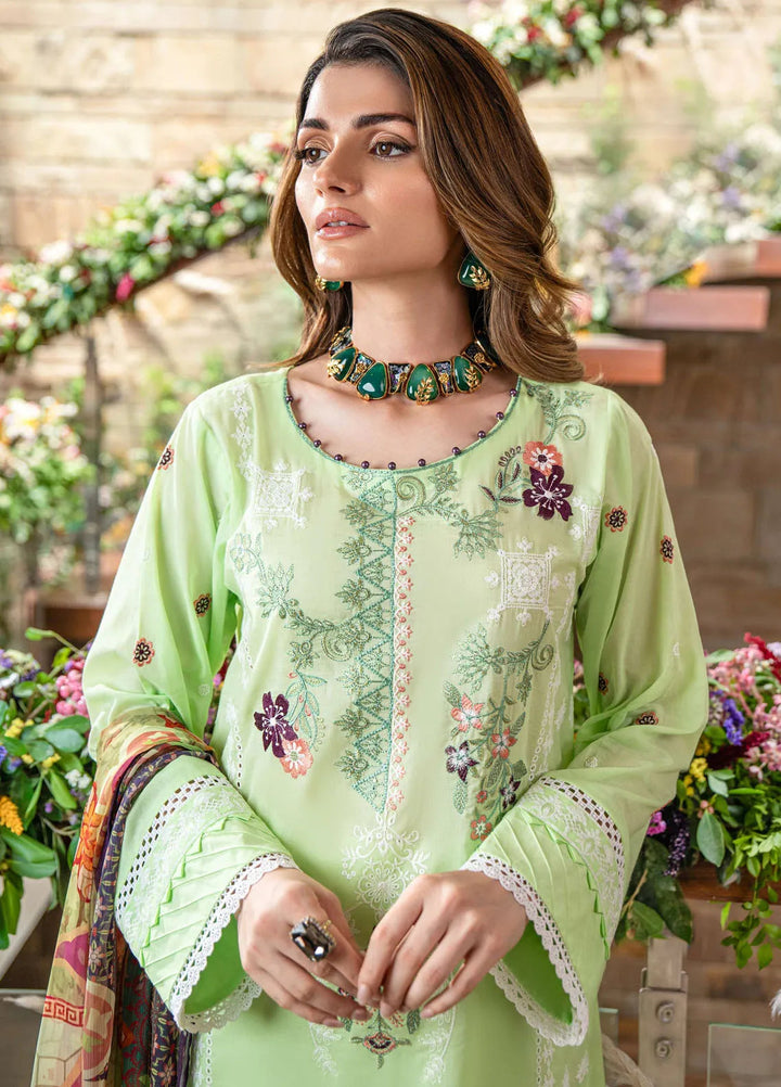 Dayaar E Khuwaab by Addee Embroidered Lawn Suit Unstitched 3 Piece AD24D SM-016 Abha - Summer Collection