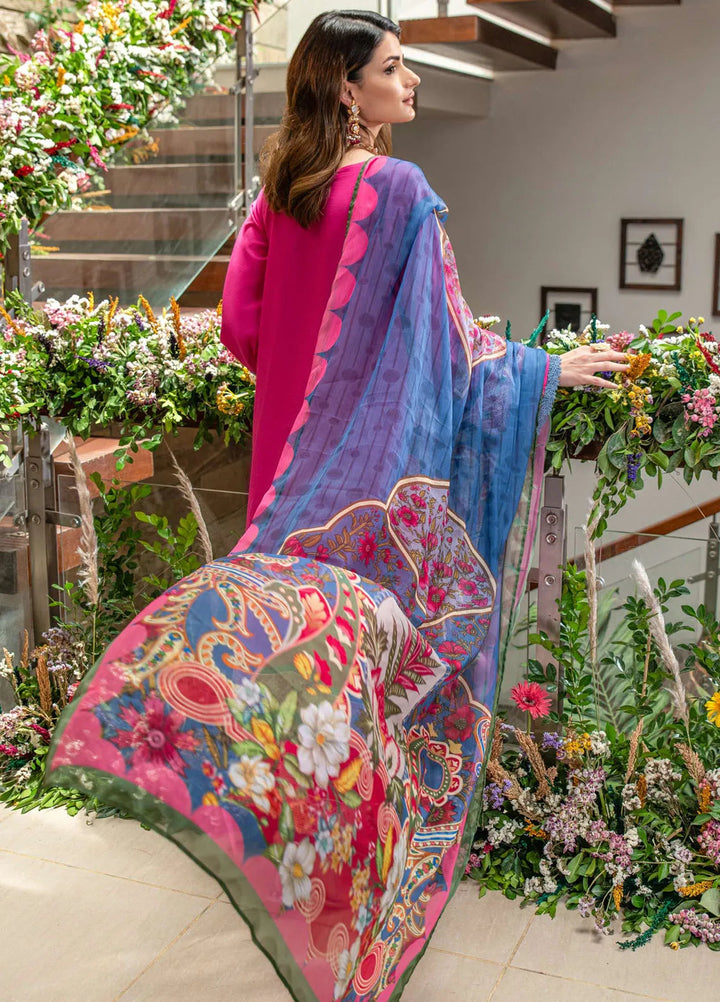 Dayaar E Khuwaab by Addee Embroidered Lawn Suit Unstitched 3 Piece AD24D SM-020 Maah Para - Summer Collection