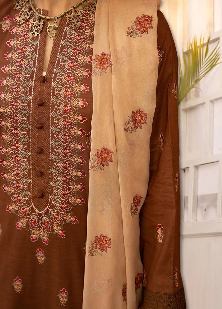 De Lace By Aalaya Embroidered Lawn Suits Unstitched 3 Piece ALY23DL D-06 - Summer Collection