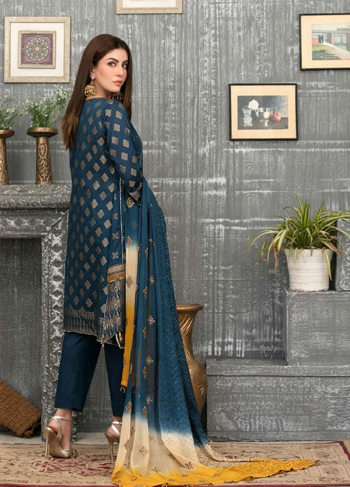 Decked In Dreams By Riaz Arts Embroidered Lawn Suits Unstitched 3 Piece RA21DD 1197 - Summer Collection