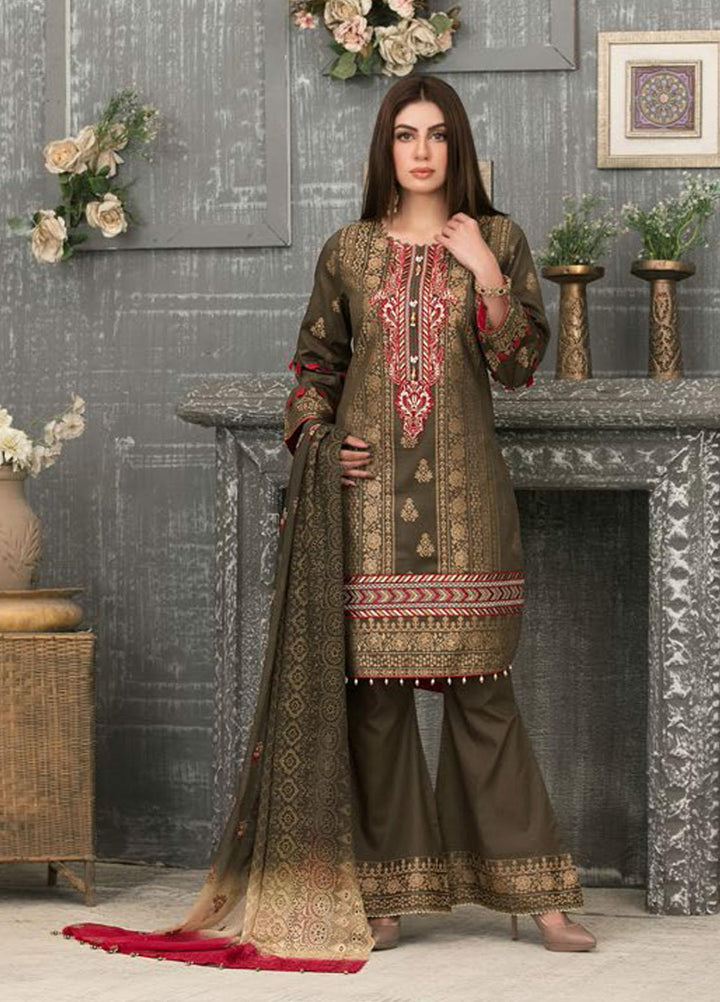 Decked In Dreams By Riaz Arts Embroidered Lawn Suits Unstitched 3 Piece RA21DD 1198 - Summer Collection