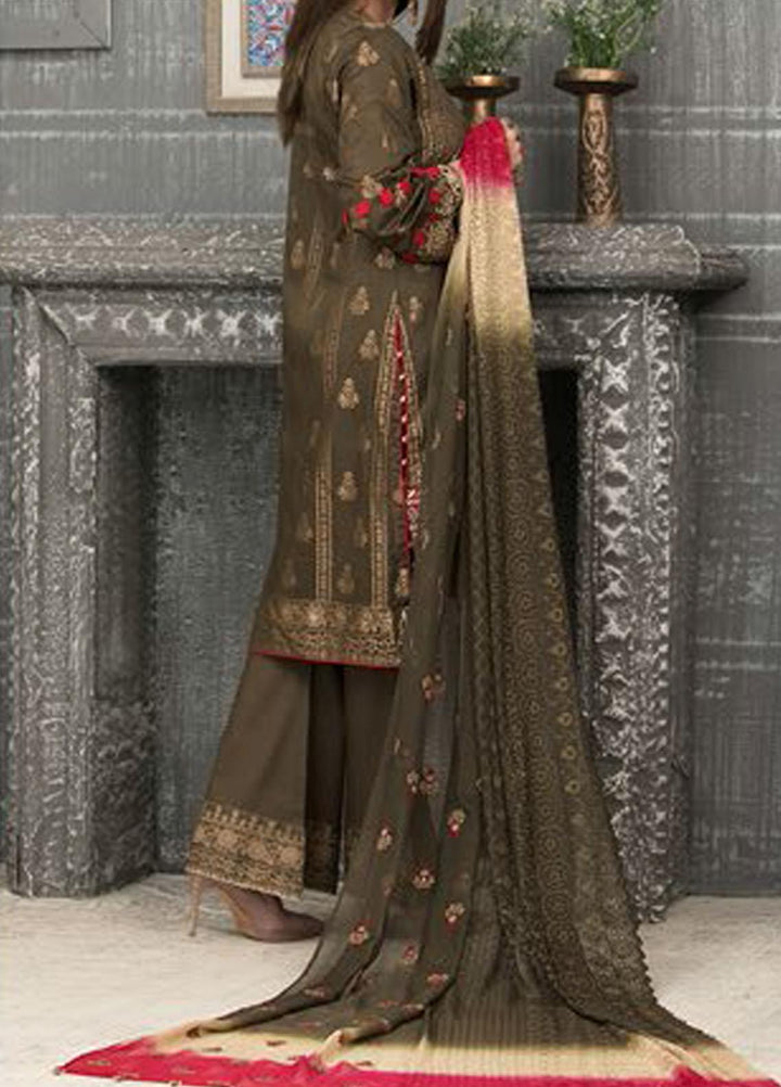 Decked In Dreams By Riaz Arts Embroidered Lawn Suits Unstitched 3 Piece RA21DD 1198 - Summer Collection