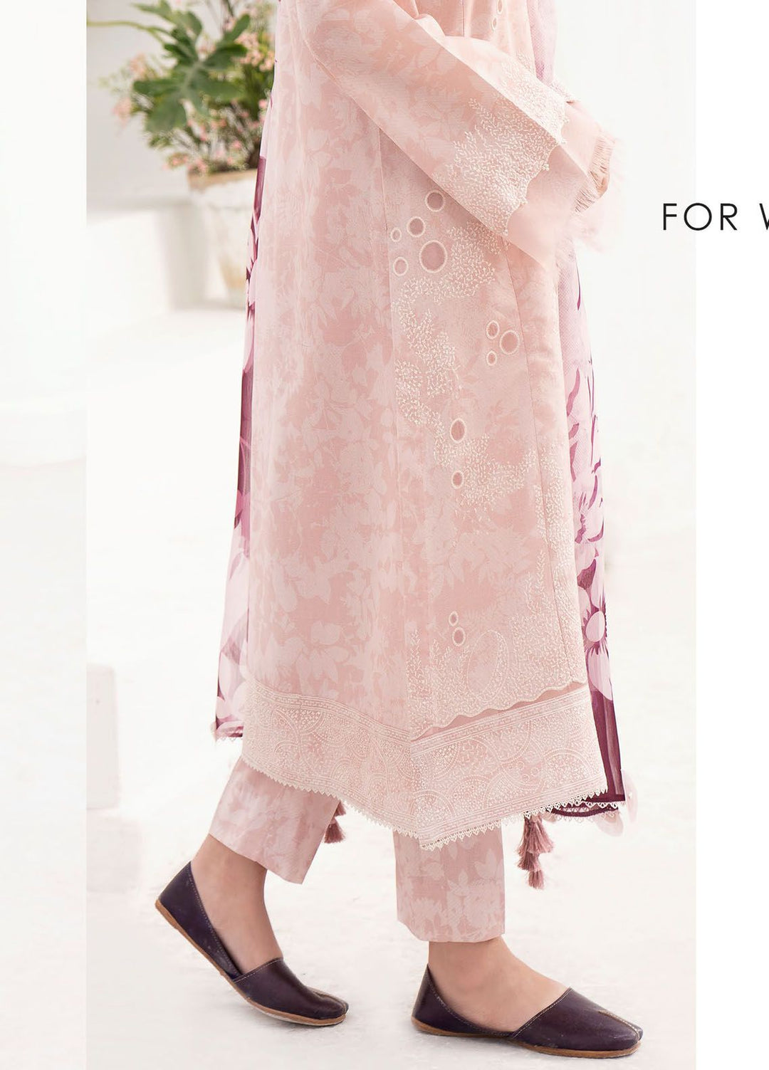 Delia By Jazmin Embroidered Lawn Suits Unstitched 3 Piece JZ24DL D-10 - Summer Collection