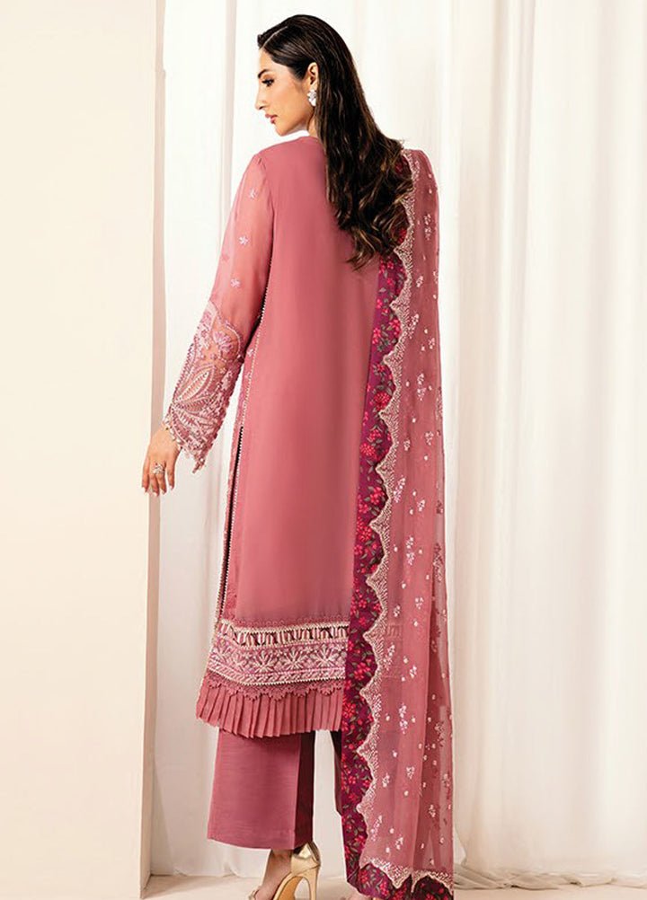 Deme by Xenia Embroidered Chiffon Suits Unstitched 3 Piece XE25DC D-05 Lumen - Formals Collection