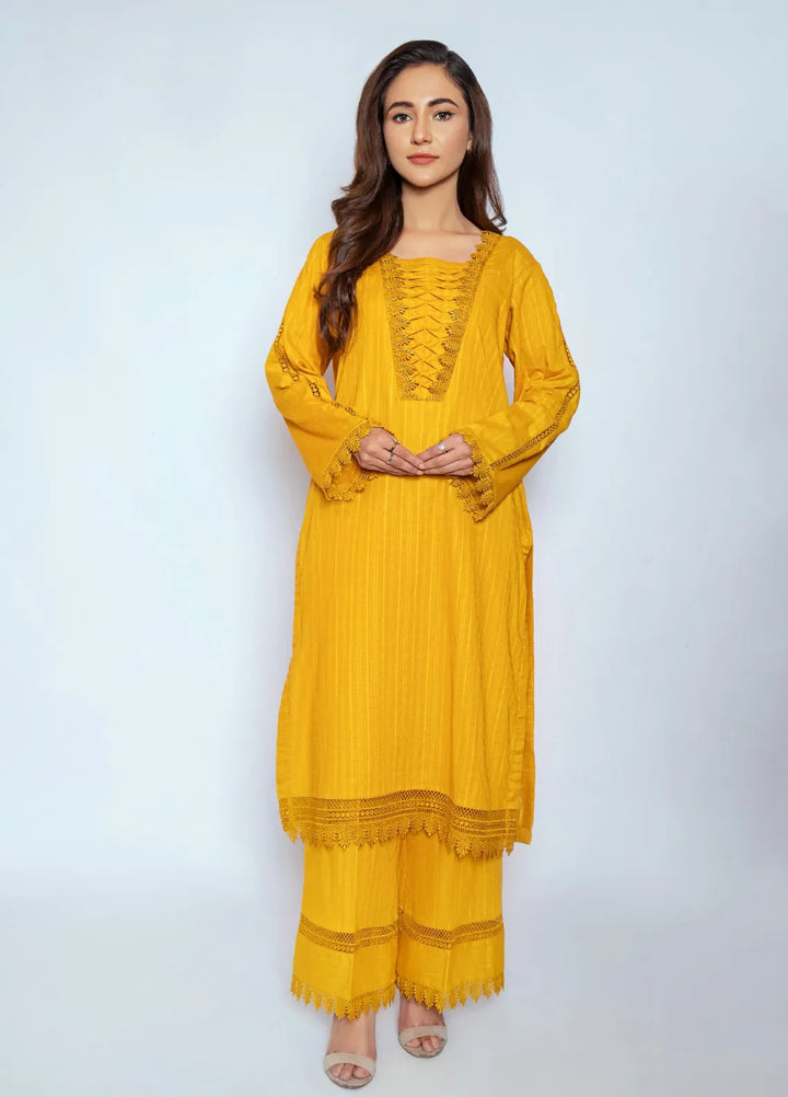 Demure by Pashmire Pret Embroidered Lawn 3 Piece Suit Theia