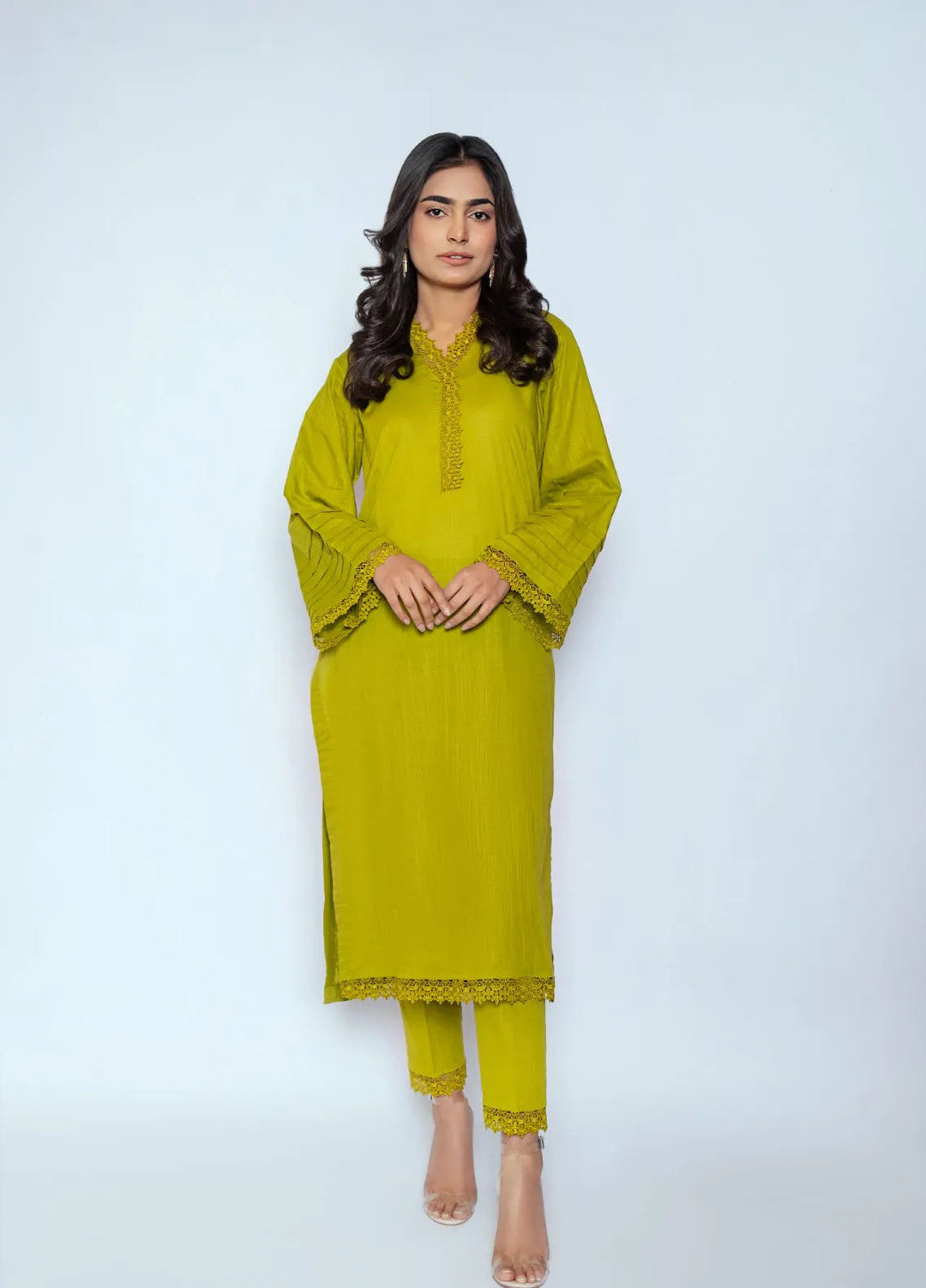 Demure by Pashmire Pret Embroidered Lawn 3 Piece Suit Sheen