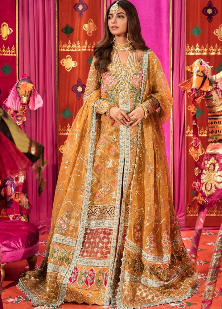 Desi Wedding Ho Rae Hai by Crimson Embroidered Organza Suits Unstitched 3 Piece CR22WD 4A Kayseri - Wedding Collection