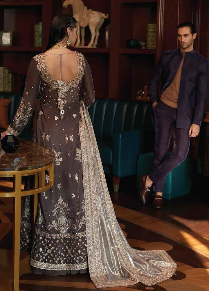 Destiny by Mushq Embroidered Velvet Suits Unstitched 3 Piece MQ22D MV22-05 Elysium - Luxury Collection