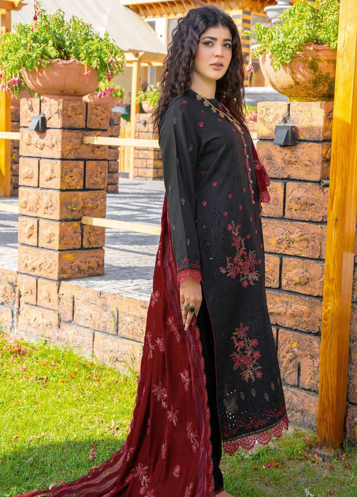Destiny By Riaz Arts Embroidered Wool Suit Unstitched 3 Piece RA24DU D-05 - Winter Collection
