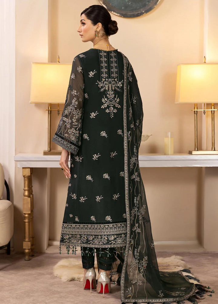 Dhaagay By Alizeh Fashion Embroidered Chiffon Suits Unstitched 3 Piece AFB23D-V2 D-02 Anisa - Formal Collection