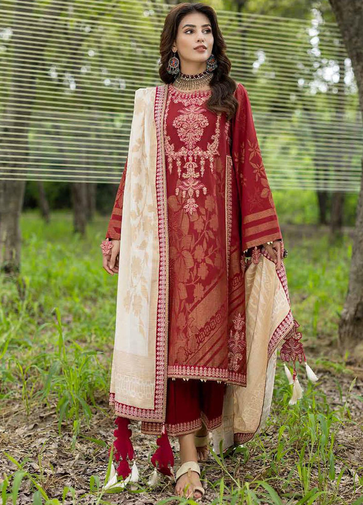 Dhaagay by Charizma Embroidered Khaddar Suits Unstitched 3 Piece CRZ22DH CEW-01 - Winter Collection