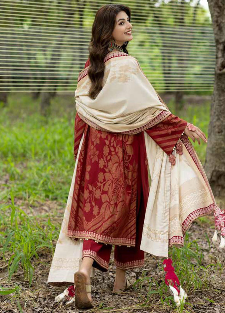 Dhaagay by Charizma Embroidered Khaddar Suits Unstitched 3 Piece CRZ22DH CEW-01 - Winter Collection