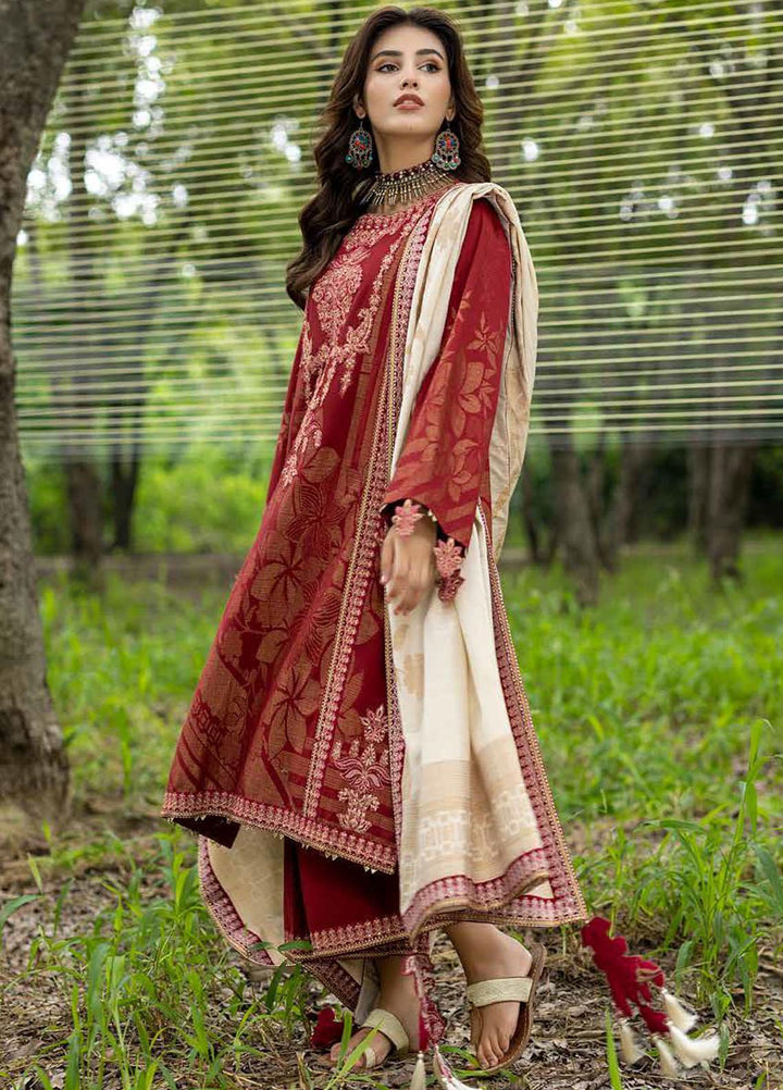 Dhaagay by Charizma Embroidered Khaddar Suits Unstitched 3 Piece CRZ22DH CEW-01 - Winter Collection