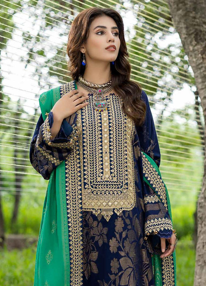 Dhaagay by Charizma Embroidered Khaddar Suits Unstitched 3 Piece CRZ22DH CEW-02 - Winter Collection
