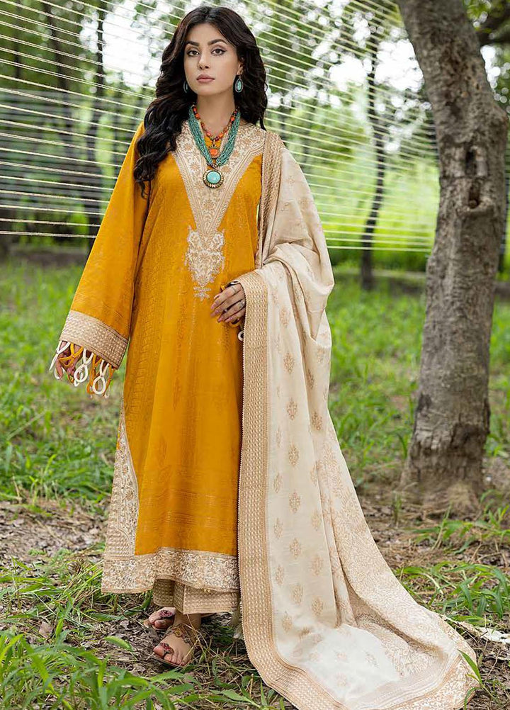 Dhaagay by Charizma Embroidered Khaddar Suits Unstitched 3 Piece CRZ22DH CEW-03 - Winter Collection