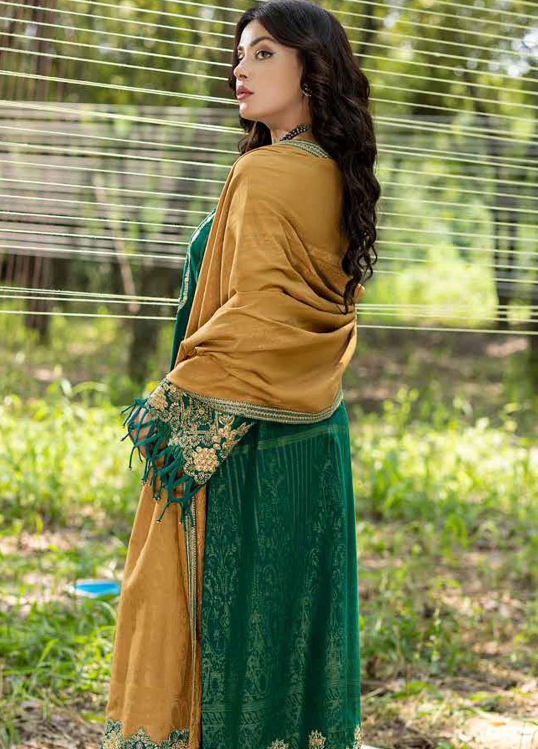 Dhaagay by Charizma Embroidered Khaddar Suits Unstitched 3 Piece CRZ22DH CEW-05 - Winter Collection