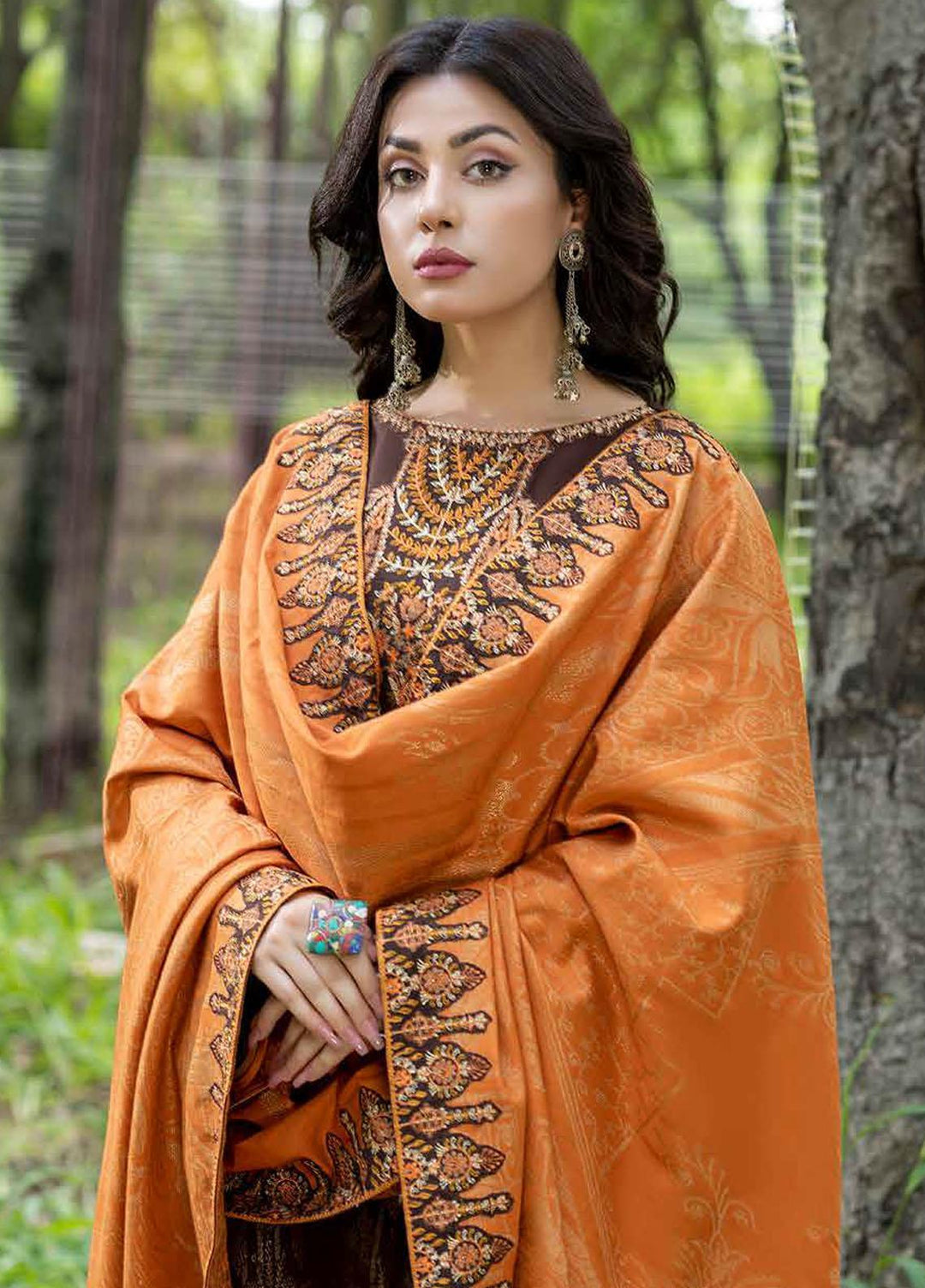 Dhaagay by Charizma Embroidered Khaddar Suits Unstitched 3 Piece CRZ22DH CEW-06 - Winter Collection