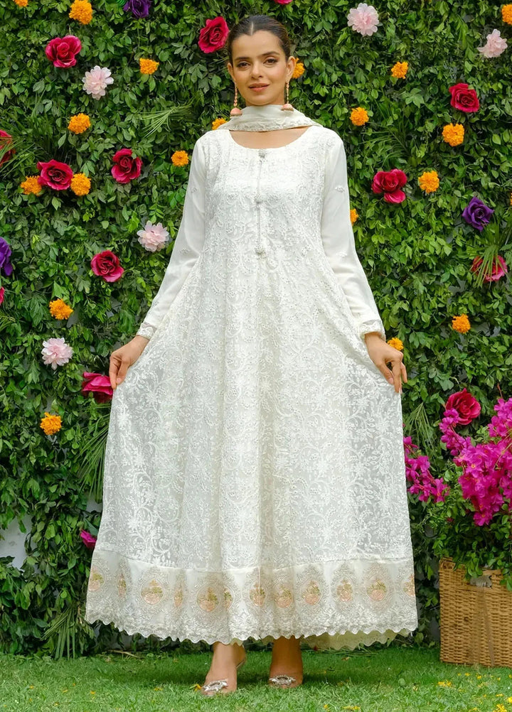 Dhaga Pret Embroidered Chiffon 3 Piece Suit Layla