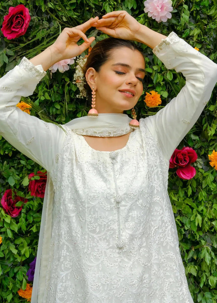 Dhaga Pret Embroidered Chiffon 3 Piece Suit Layla