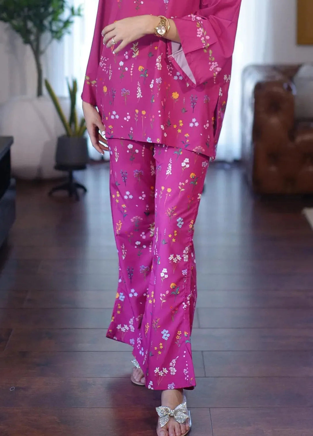 Dhaga Pret Printed Crepe 2 Piece Suit Nova