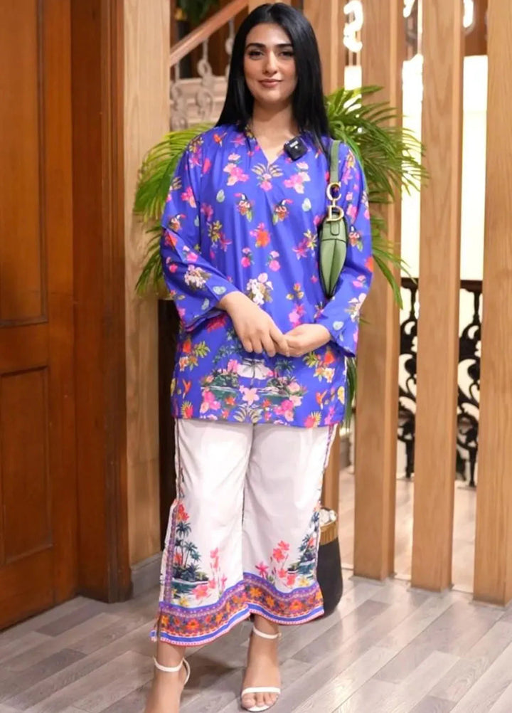 Dhaga Pret Printed Crepe 2 Piece Suit Pixie