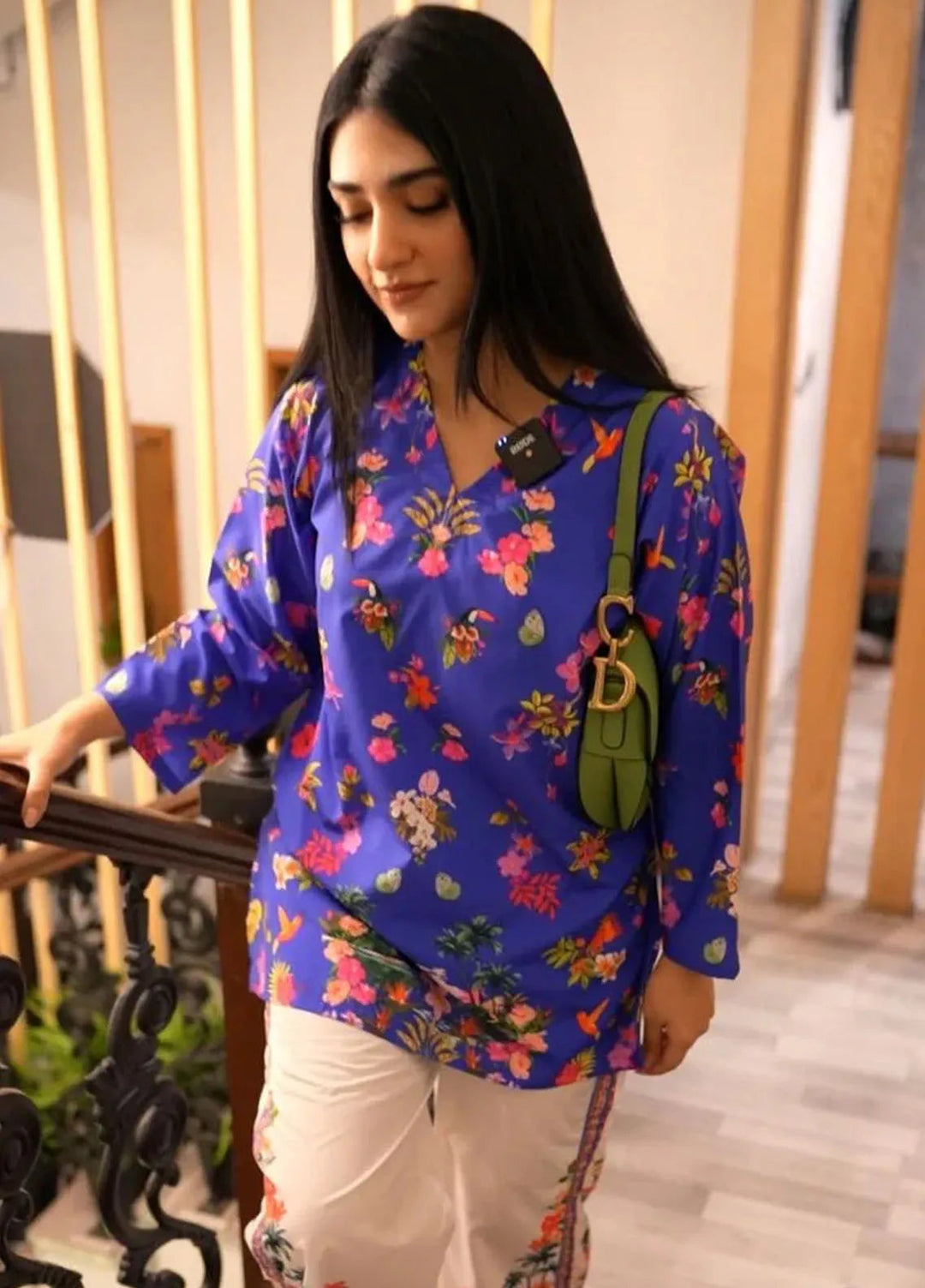 Dhaga Pret Printed Crepe 2 Piece Suit Pixie