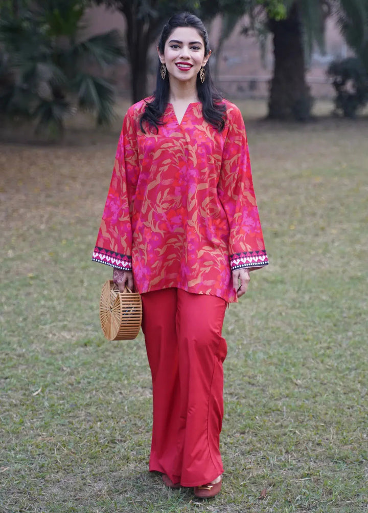 Dhaga Pret Printed Crepe 2 Piece Suit Rufus