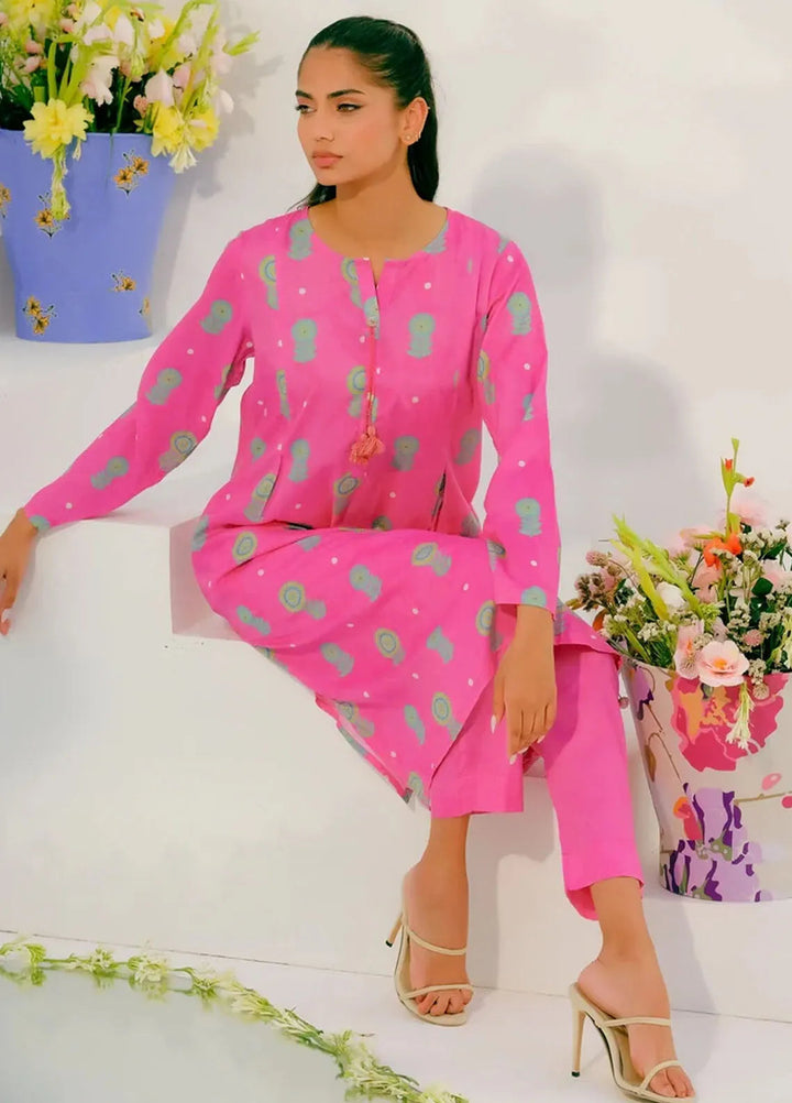 Dhaga Pret Printed Lawn 2 Piece Suit Matching Separate 0019