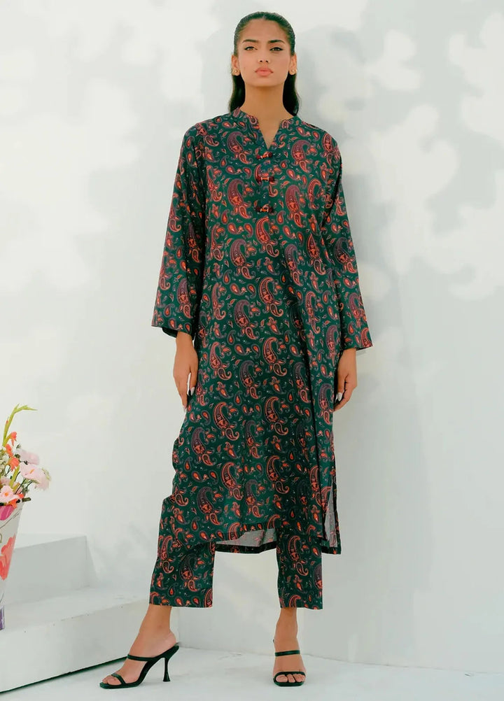 Dhaga Pret Printed Lawn 2 Piece Suit Matching Separate 001