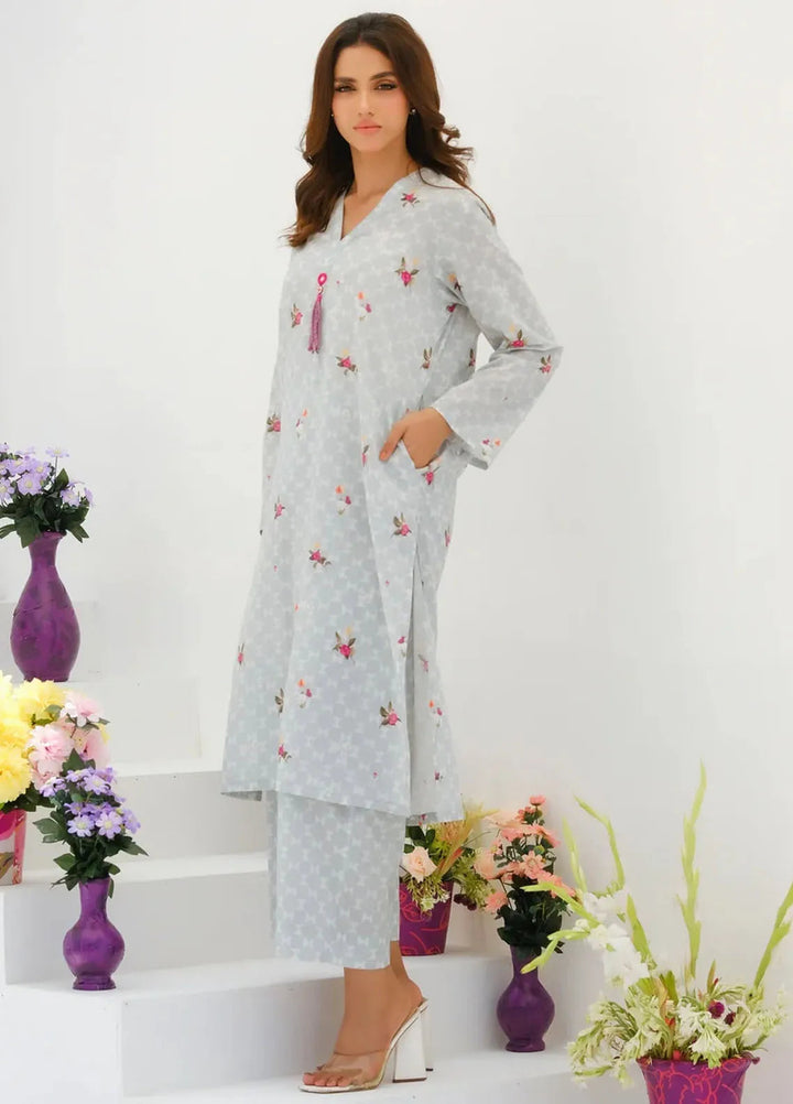 Dhaga Pret Printed Lawn 2 Piece Suit Matching Separate 0029