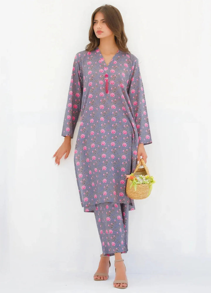 Dhaga Pret Printed Lawn 2 Piece Suit Matching Separate 0030
