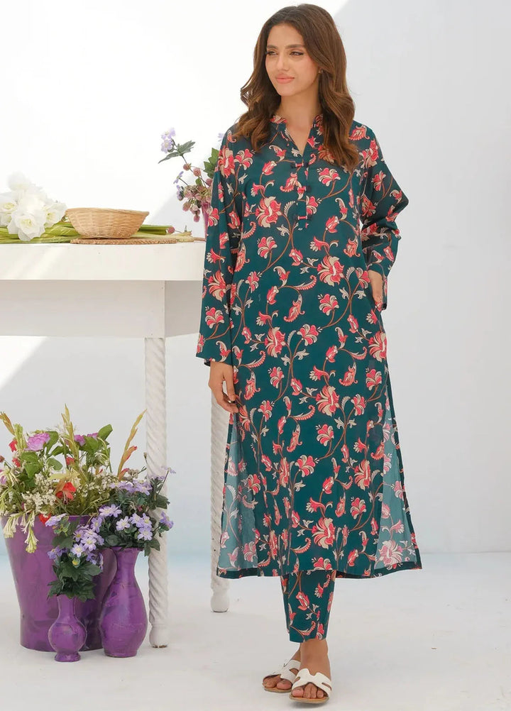 Dhaga Pret Printed Lawn 2 Piece Suit Matching Separate 003
