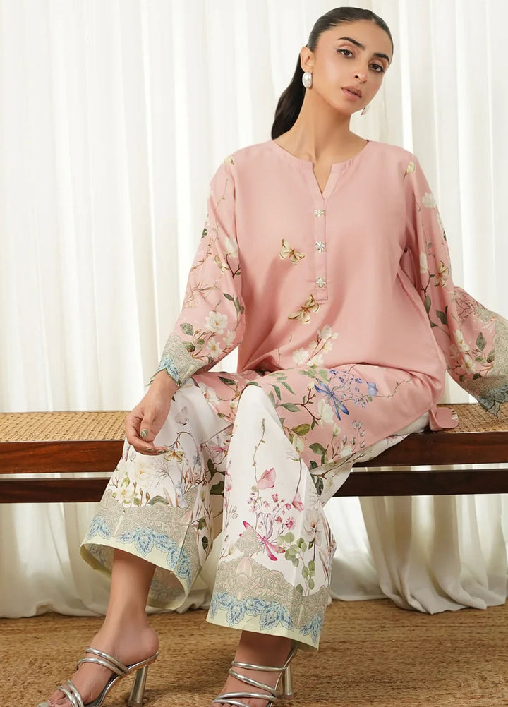 Dhaga Pret Printed Poly Cambric 2 Piece Suit Amorette