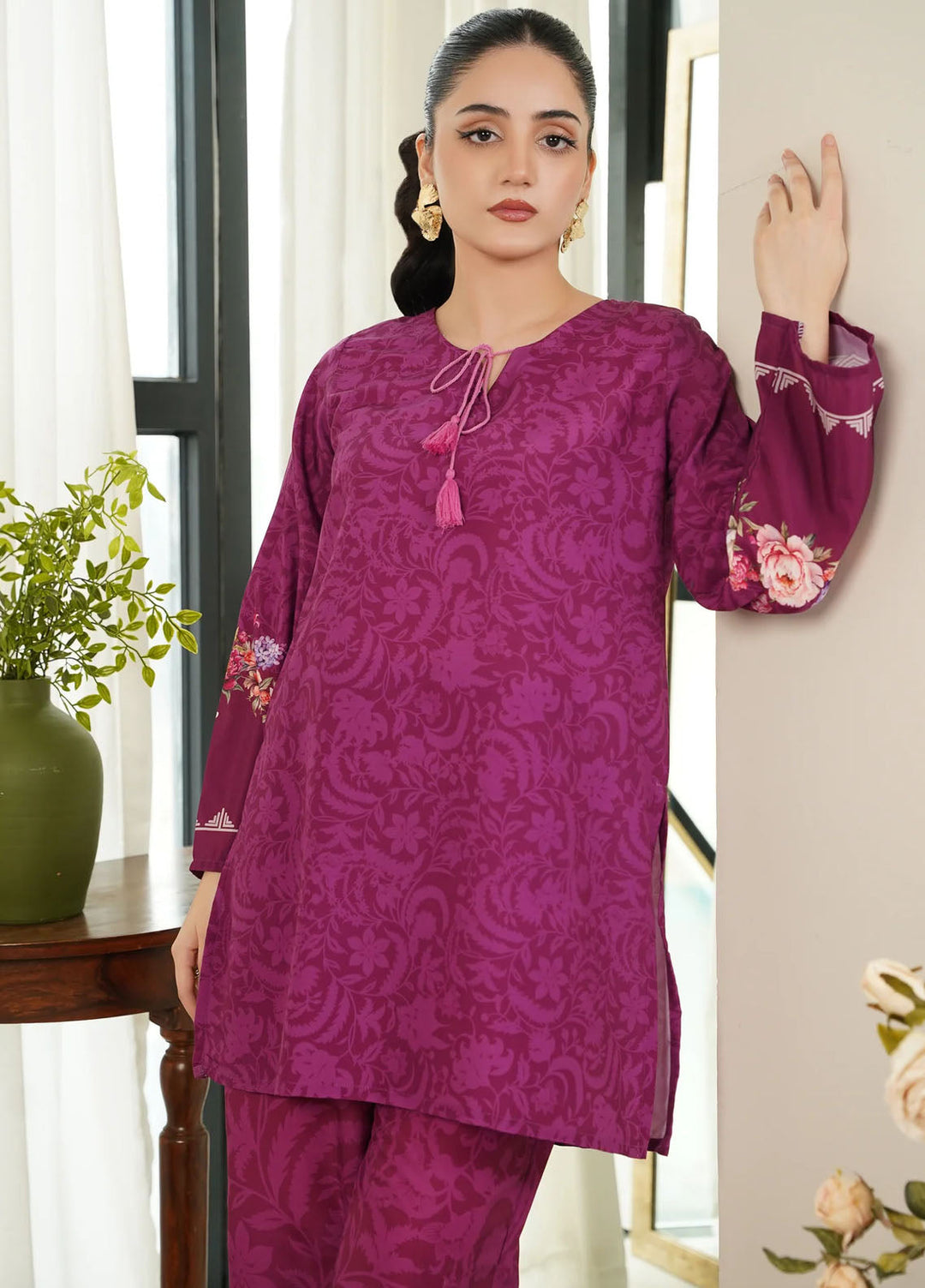 Dhaga Pret Printed Poly Cambric 2 Piece Suit Bridgette